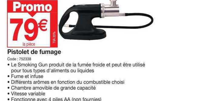 pistolet de fumage