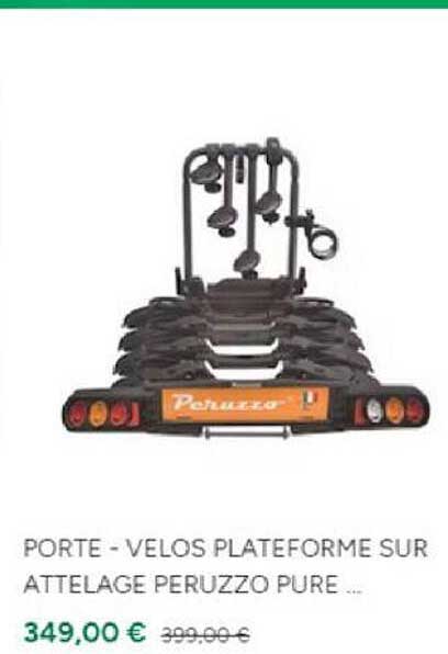 porte - velos plateforme sur attelage peruzzo pure ...
