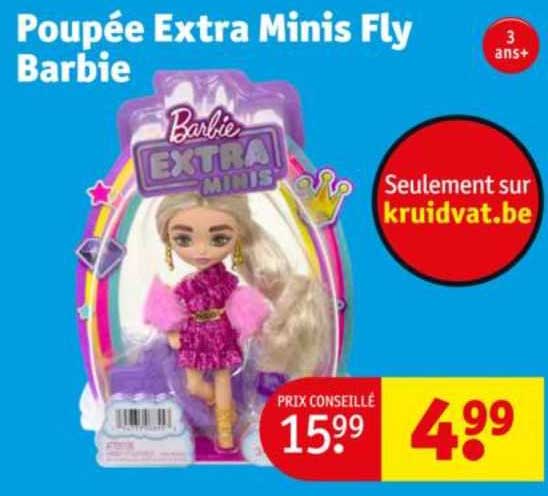 poupée extra minis fly barbie