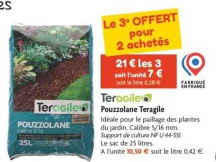 pouzzolane teragile