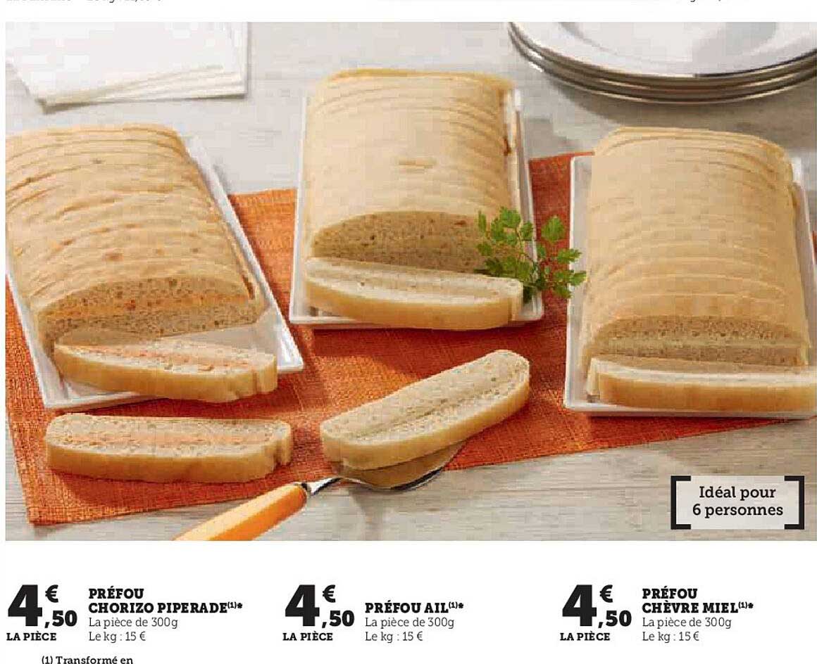 préfou chorizo piperade préfou ail préfou chèvre miel