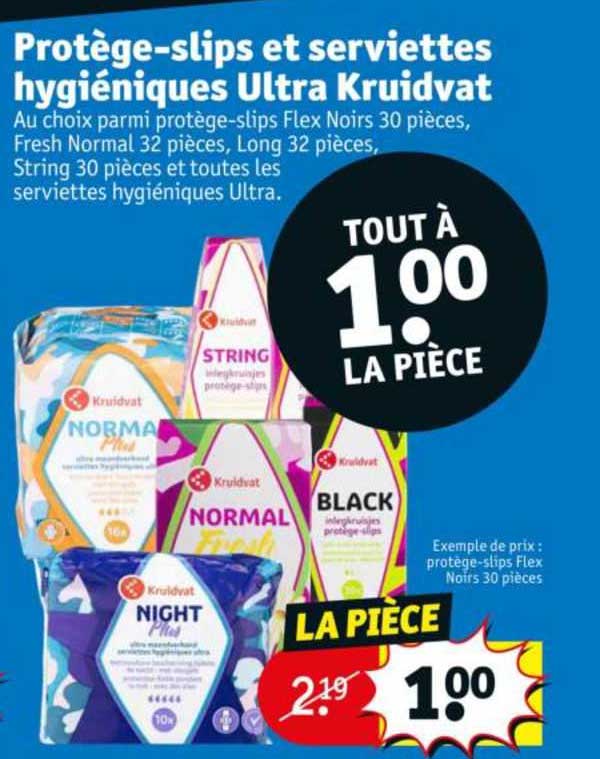 Protège-slips Et Serviettes Hygiéniques Ultra Kruidvat