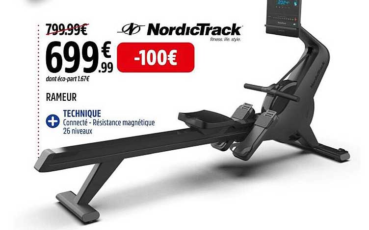 rameur nordicTrack