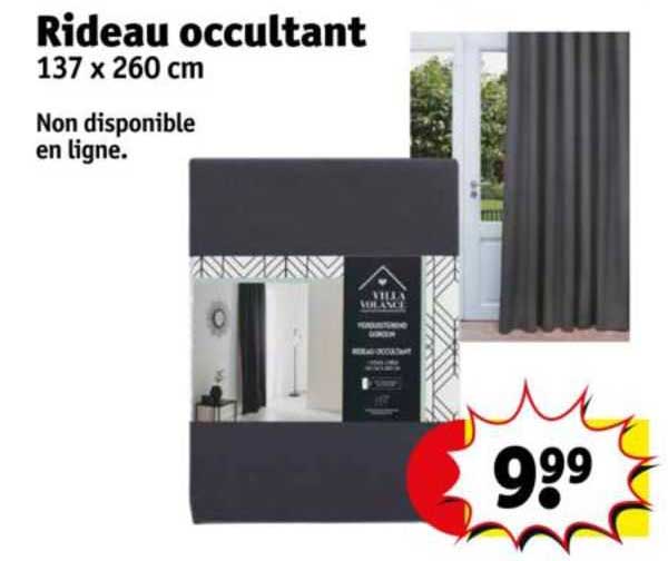 rideau occultant villa volance