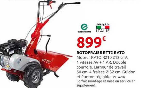 rotofraise rtt2 rato