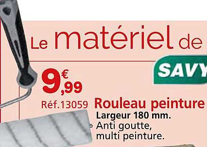 rouleau peinture largeur 180 mm