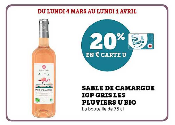 Sable De Camargue Igp Gris Les Pluviers U Bio