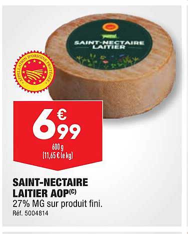 saint-nectaire laitier aop