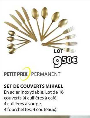 set de couverts mikael