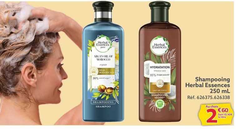 shampooing herbal essences 250 ml