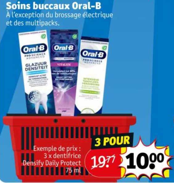 soins buccaux oral-b