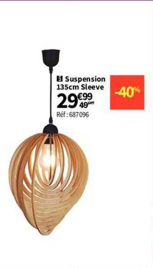 suspension 135 cm sleeve