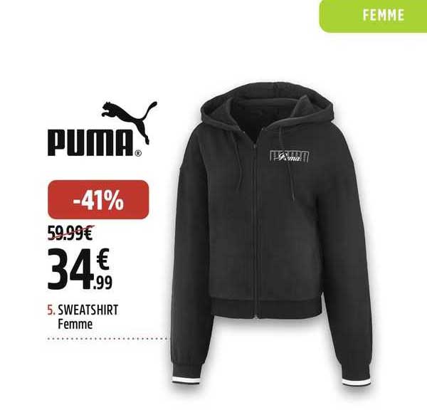 Sweatshirt Femme Puma