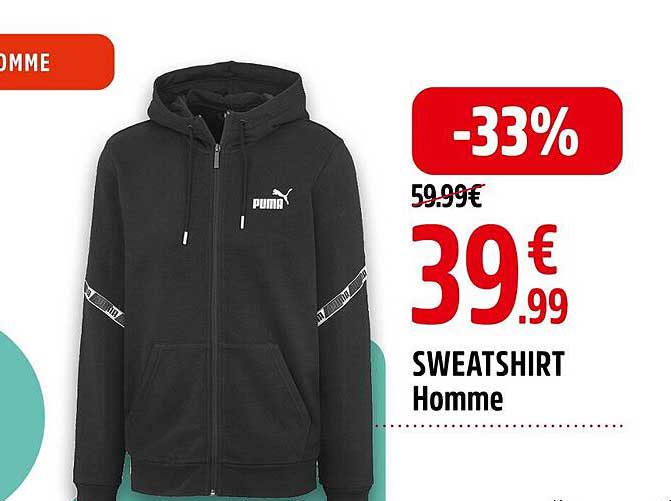 Sweatshirt Homme Puma