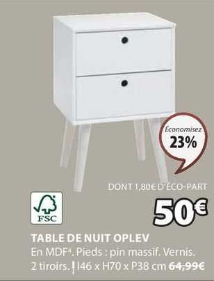 Table De Nuit Oplev