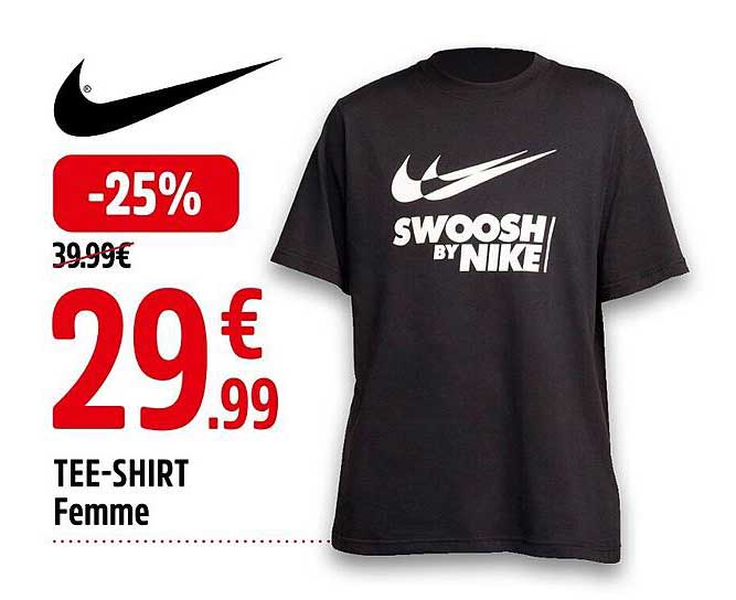 tee-shirt femme nike