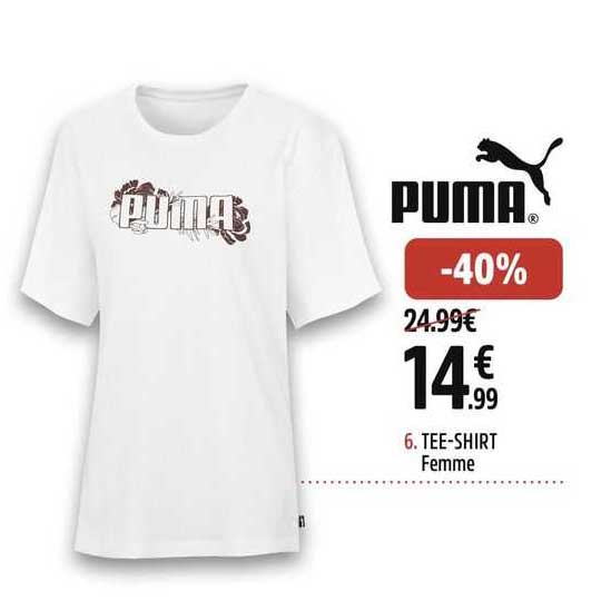Tee-shirt Femme Puma