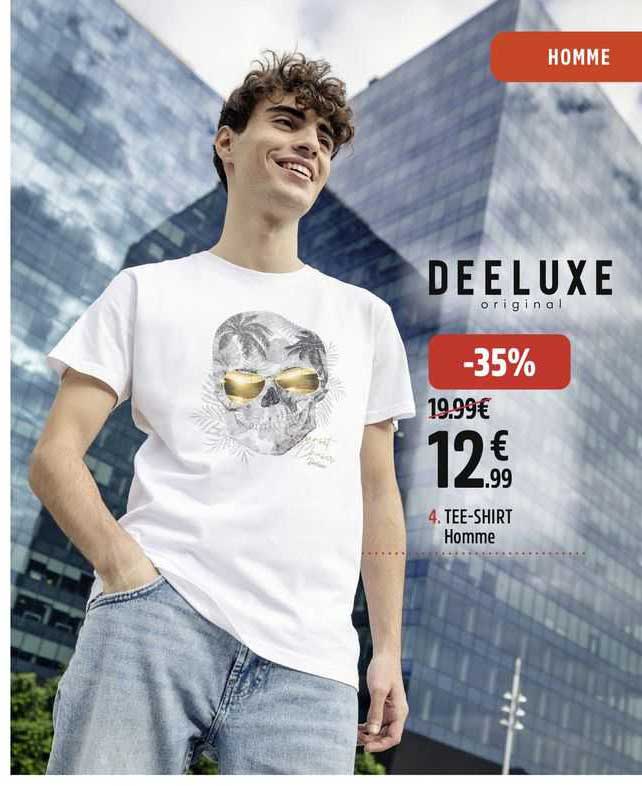 tee-shirt homme deeluxe