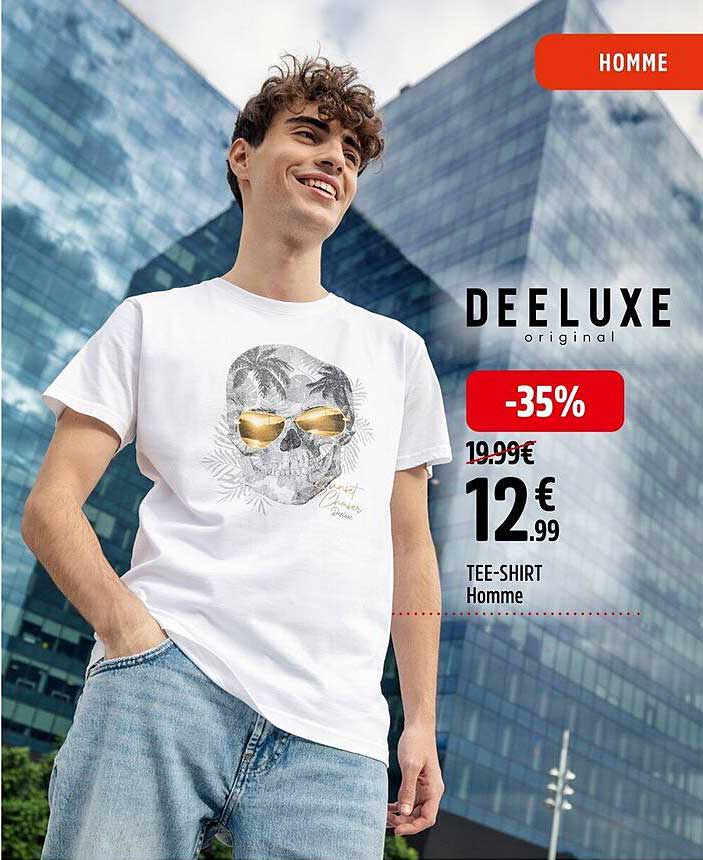 tee-shirt homme deeluxe