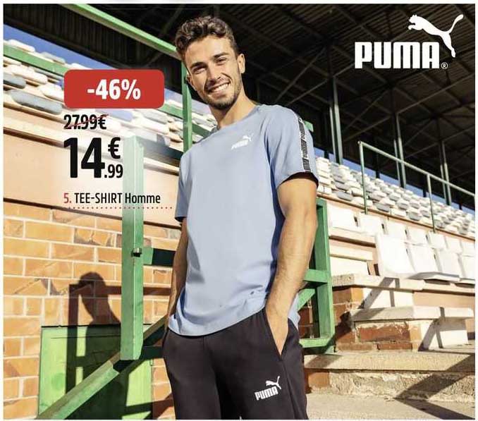 tee-shirt homme puma