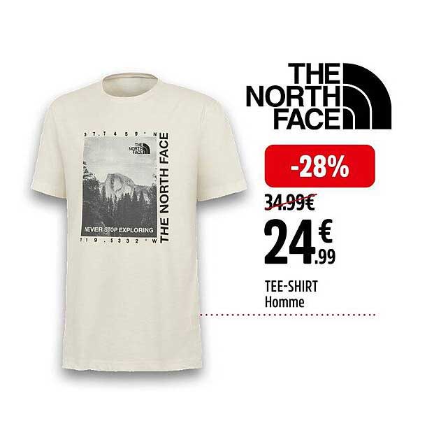tee-shirt homme the north face