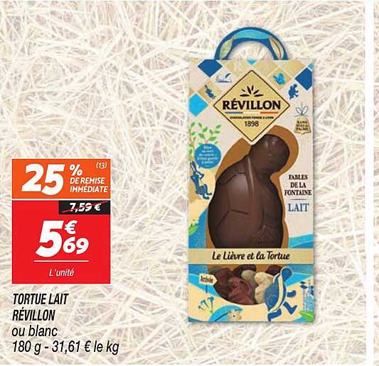 Tortue Lait Révillon
