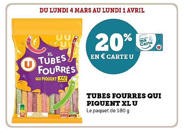 tubes fourrés qui piquent xl u