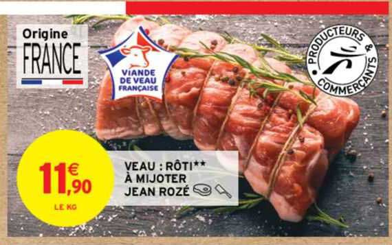veau : rôti** à mijoter jean rozé