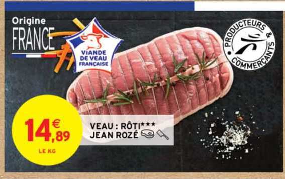 veau : rôti*** jean rozé
