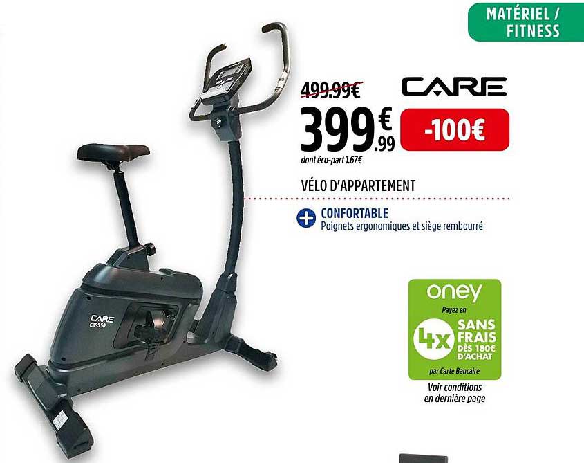 vélo d'appartement care