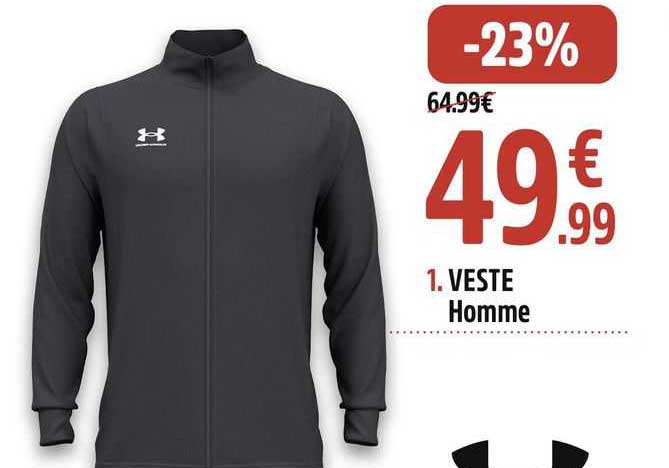veste homme under armour