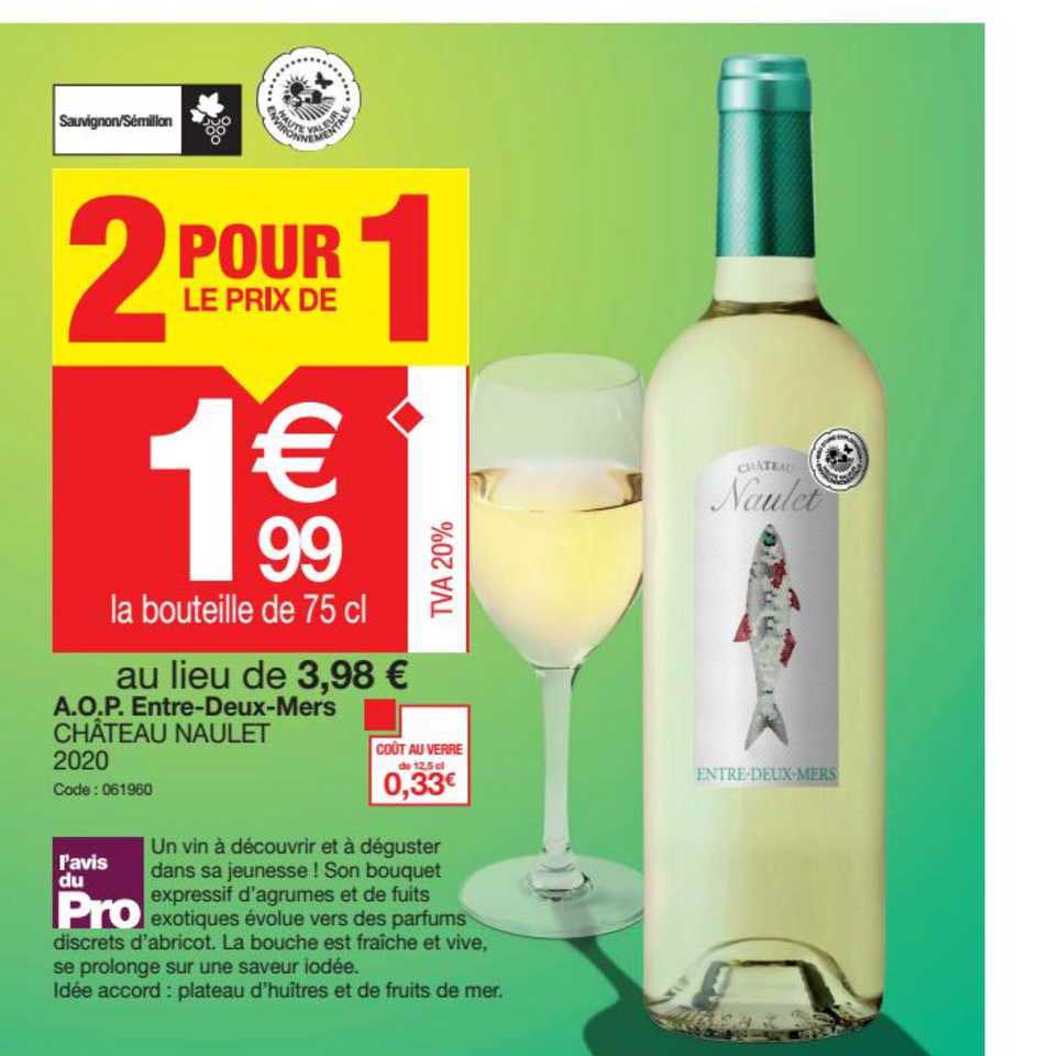 a.o.p. entre-deux-mers château naulet 2020