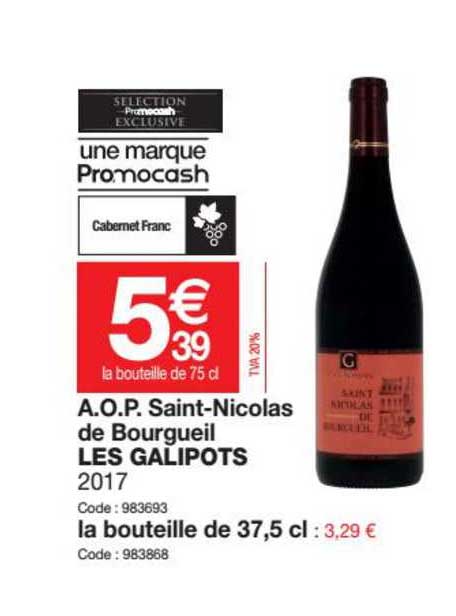 a.o.p. saint-nicolas de bourgueil les galipots