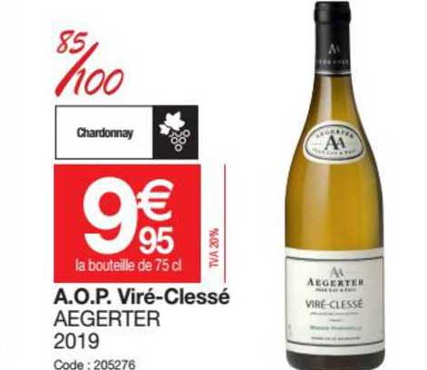 a.o.p. viré-clessé aegerter 2019