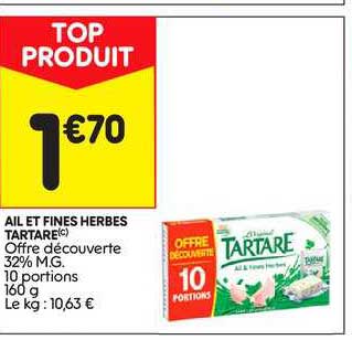 Ail Et Fines Herbes Tartare