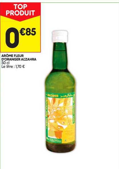 arôme fleur d'oranger al'zahra