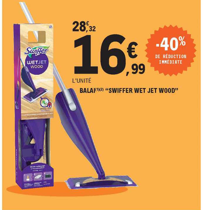 Balai "swiffer Wet Jet Wood"
