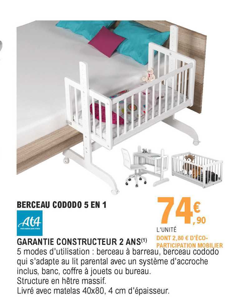 berceau cododo 5 en 1
