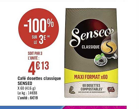 Café Dosettes Classique Senseo