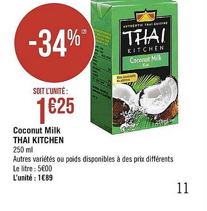 Coconut Milk Thai Kitchen