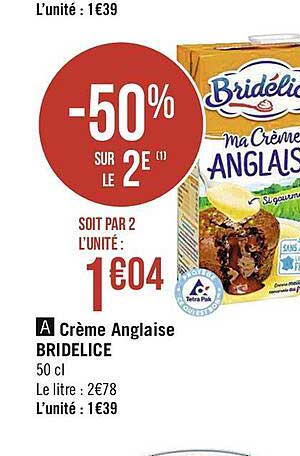Crème Anglaise Bridélice