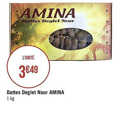 dattes deglet nour amina