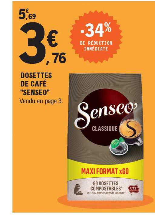 Dosettes De Café "senseo"