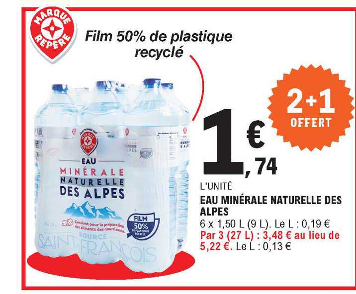 Eau Minérale Naturelle Des Alpes