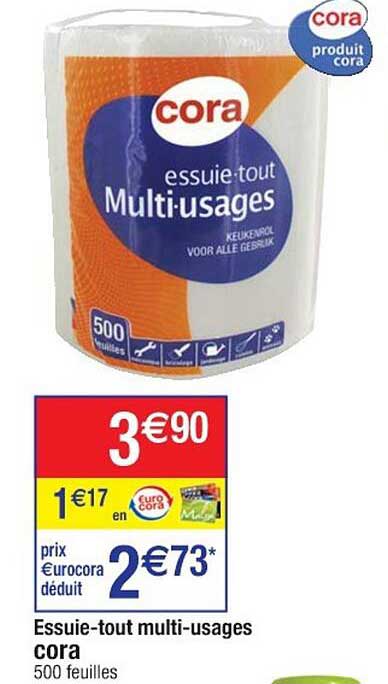 essuie-tout multi-usages cora