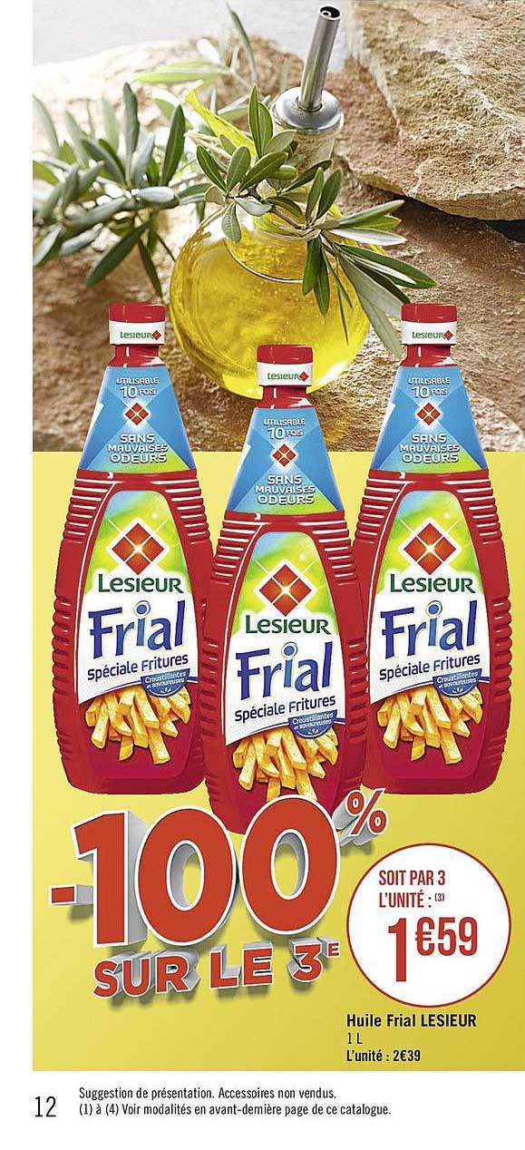 huile frial lesieur