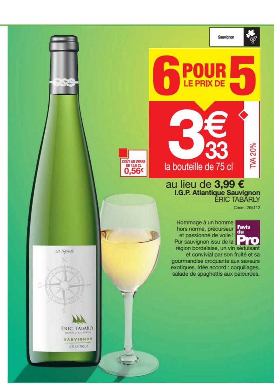i.g.p. atlantique sauvignon éric tabarly