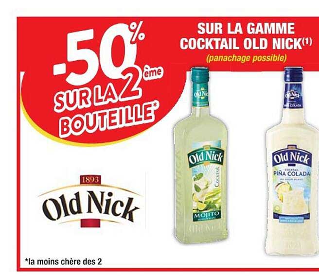 la gamme cocktail old nick