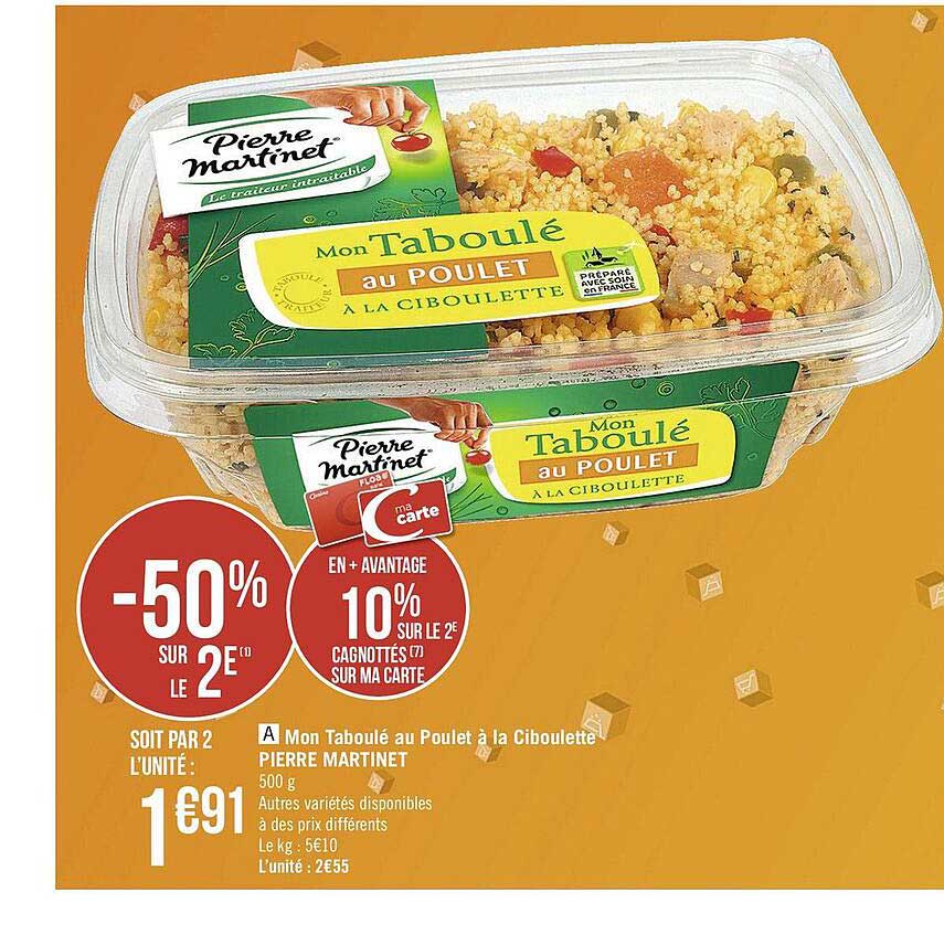 mon taboulé au poulet à la ciboulette pierre martinet