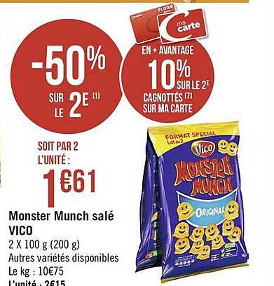Monster Munch Salé Vico